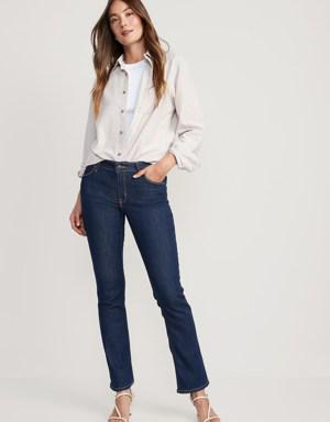 Old Navy Mid-Rise Wow Boot-Cut Jeans blue