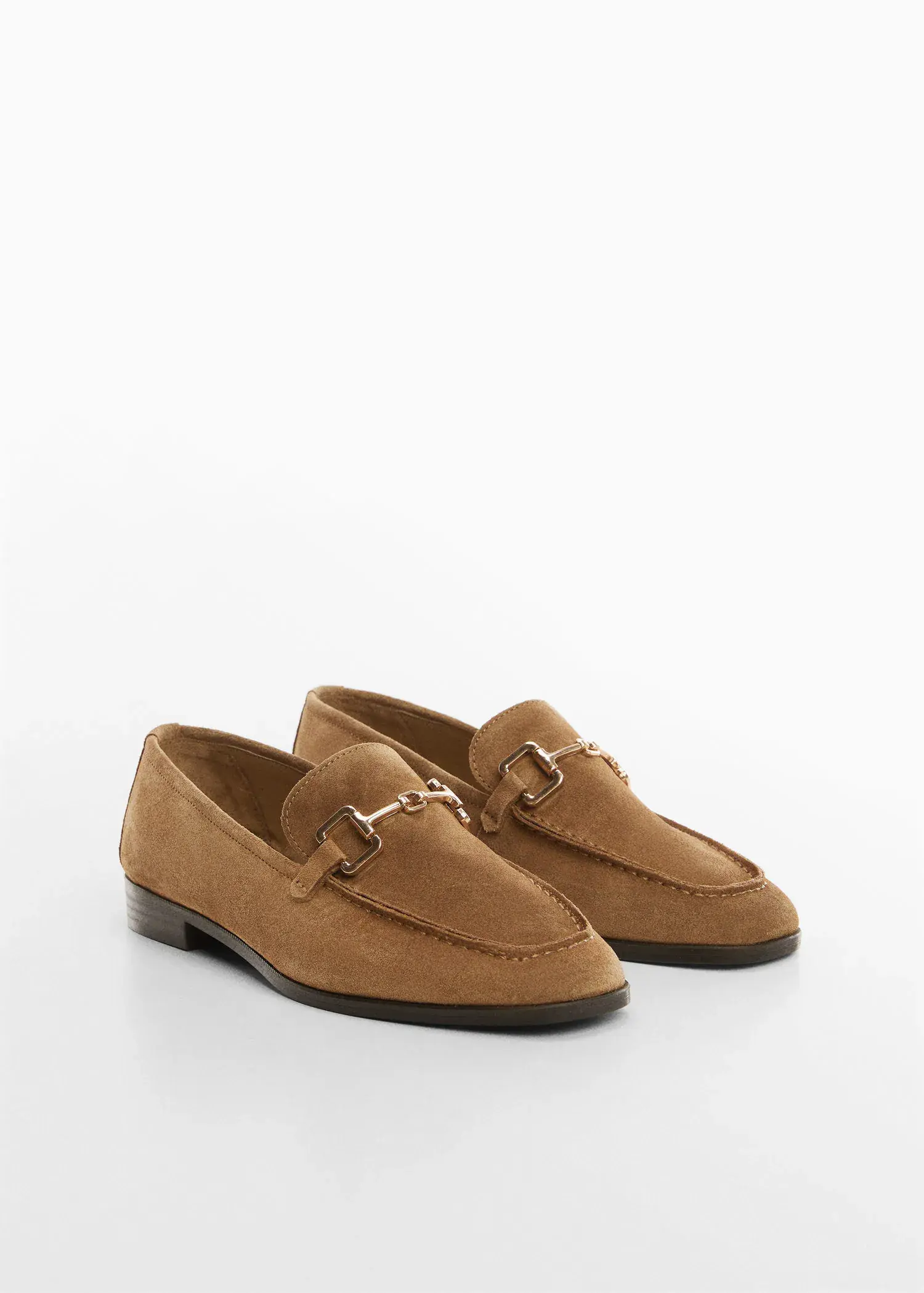 Mango Suede leather moccasin. 3