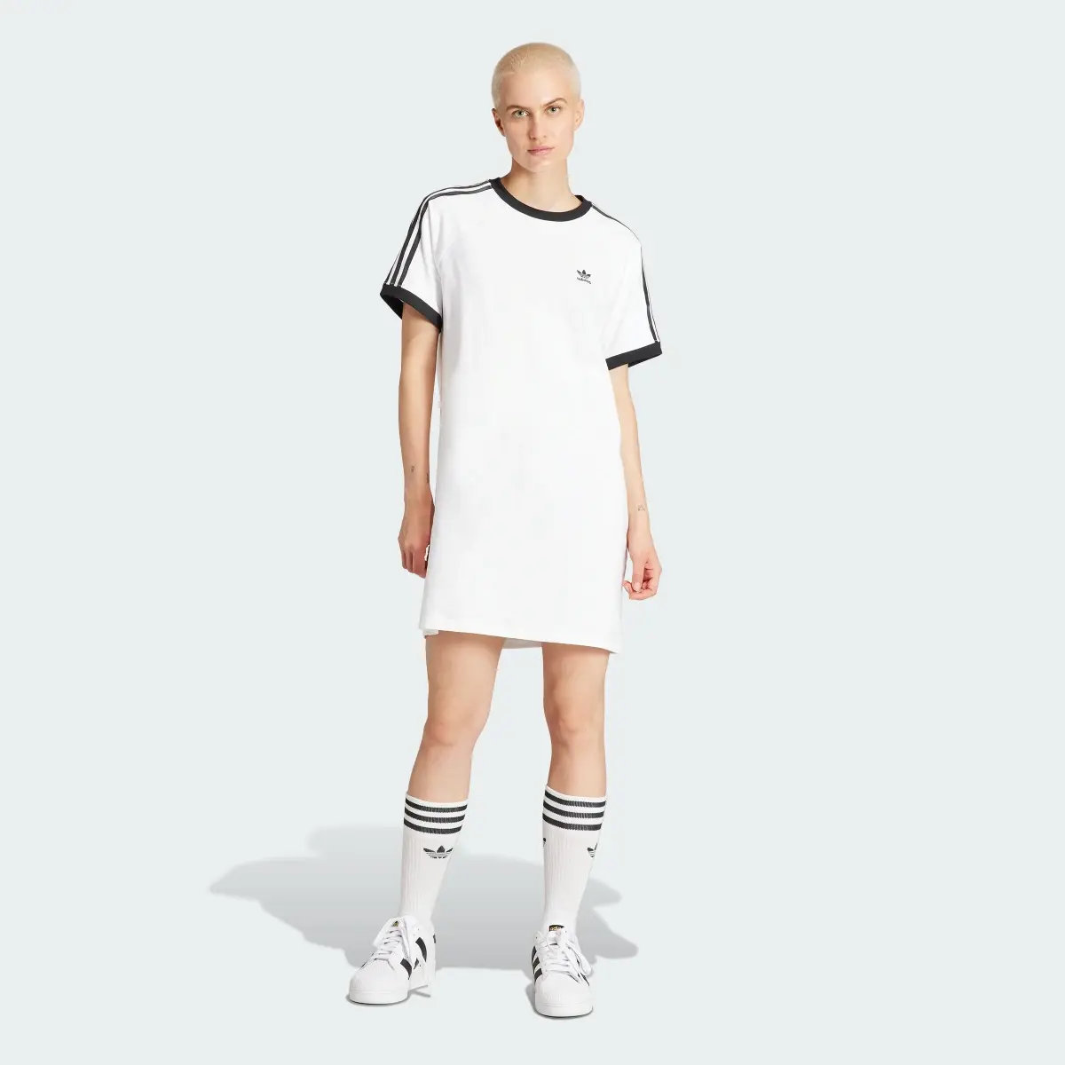 Adidas 3-Stripes Raglan Dress. 2