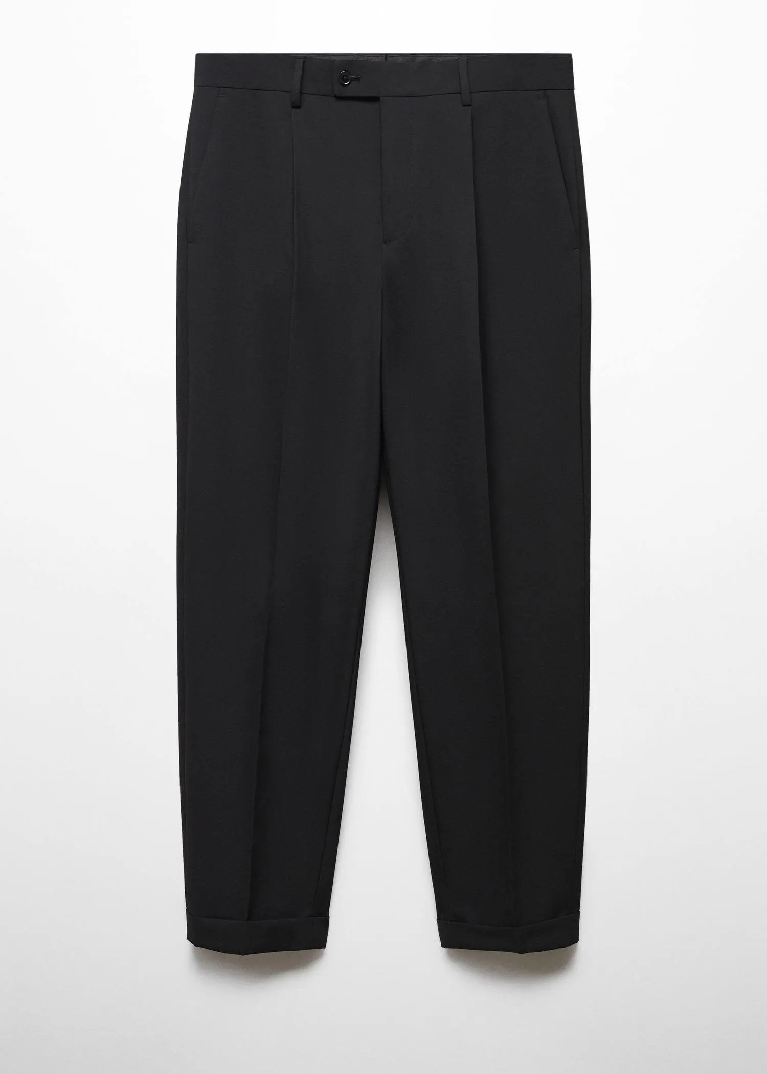 Mango Pantalon de costume slim fit. 1