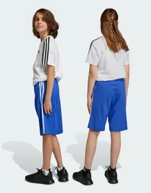 Essentials 3-Stripes Knit Shorts