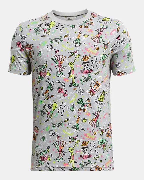 Under Armour Boys' UA Out Of This World All Sports Short Sleeve. 1