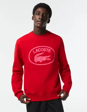 Lacoste Men's Lacoste Relaxed Fit Organic Cotton Sweatshirt