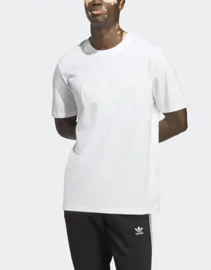 Adidas T-shirt à motif monogramme