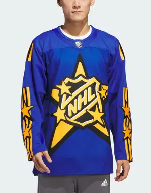 2024 NHL All-Star adidas x drew house Blue jersey