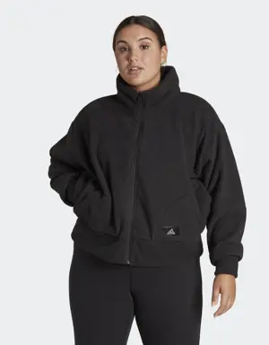 Holidayz Sherpa Jacket (Plus Size)