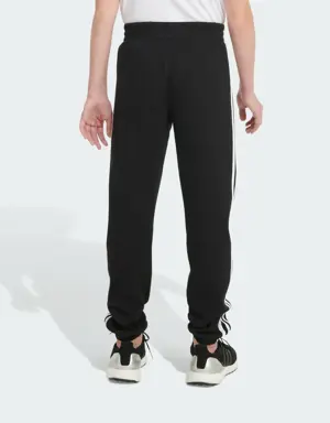 Elastic Waistband Essential 3-Stripe Fleece Jogger