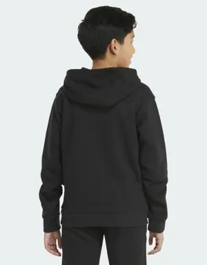 Long Sleeve Essential Fleece Hoodie