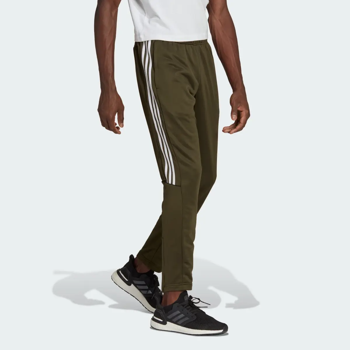 Adidas Football-Inspired Joggers. 3