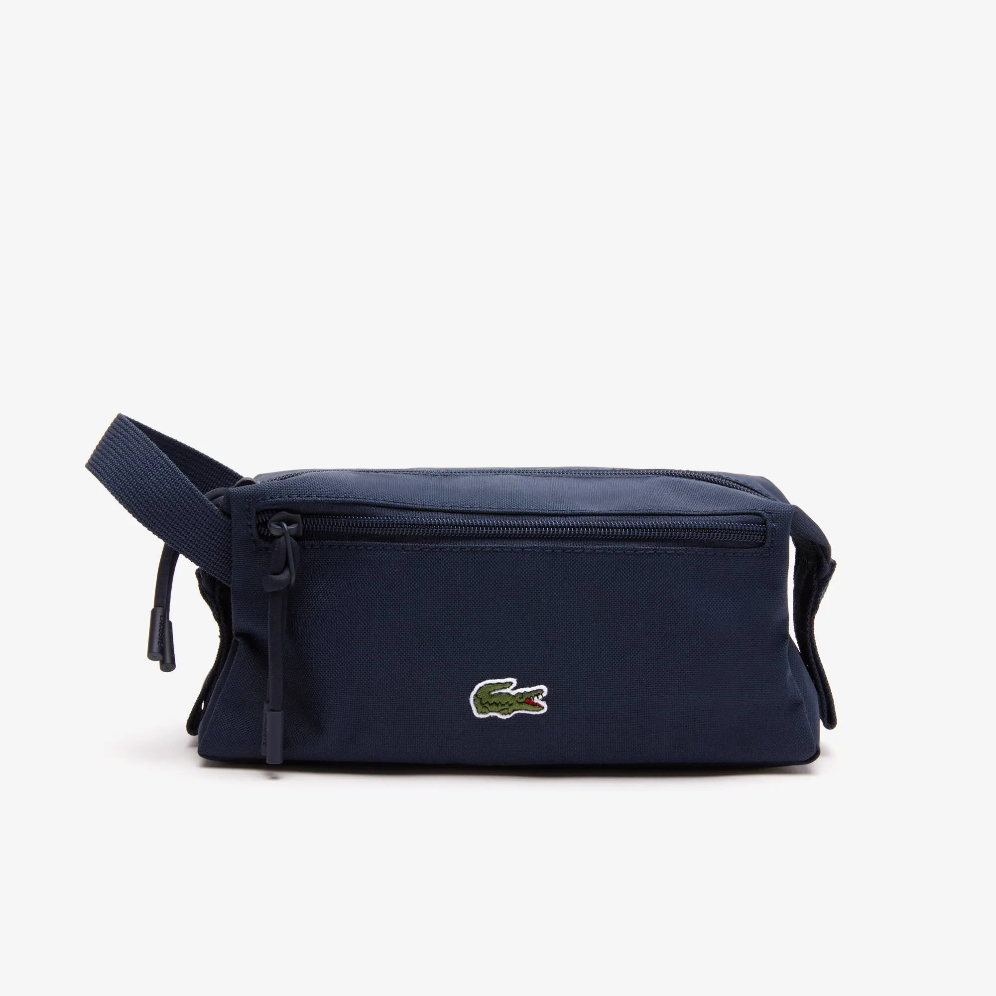 Lacoste Unisex Zippered Toiletry Bag. 1