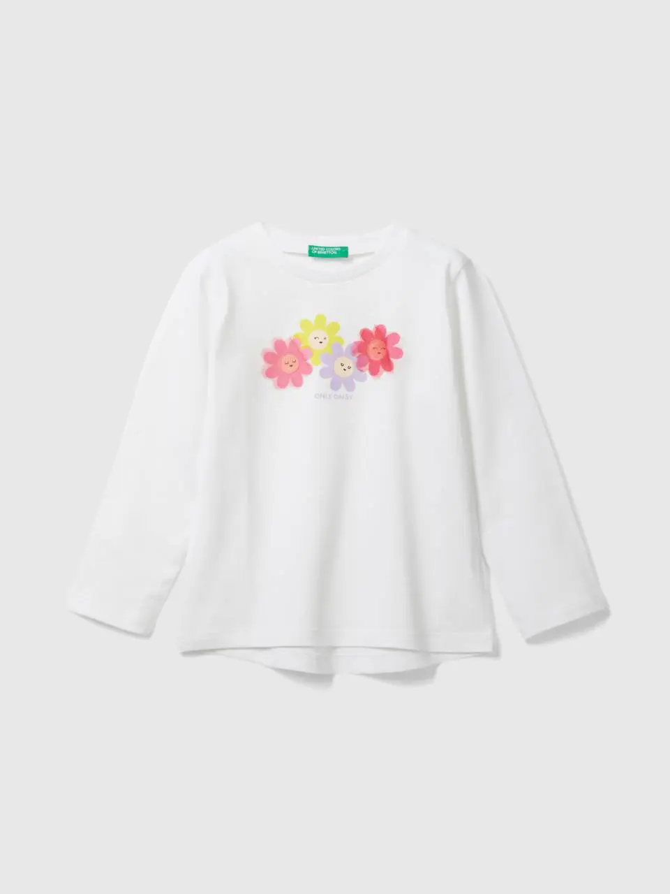 Benetton long sleeve t-shirt with print. 1