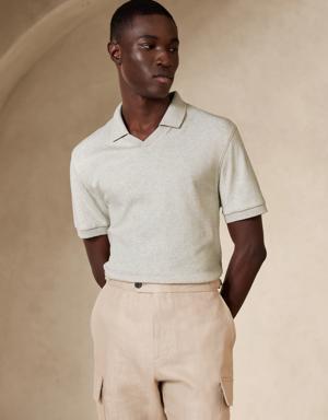 Luxury-Touch Polo beige