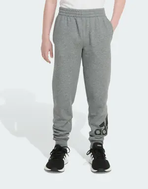 Elastic Waistband Essential 3-Stripe Fleece Jogger