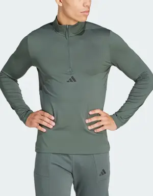 Adidas Veste de survêtement zip 1/4 entraînement