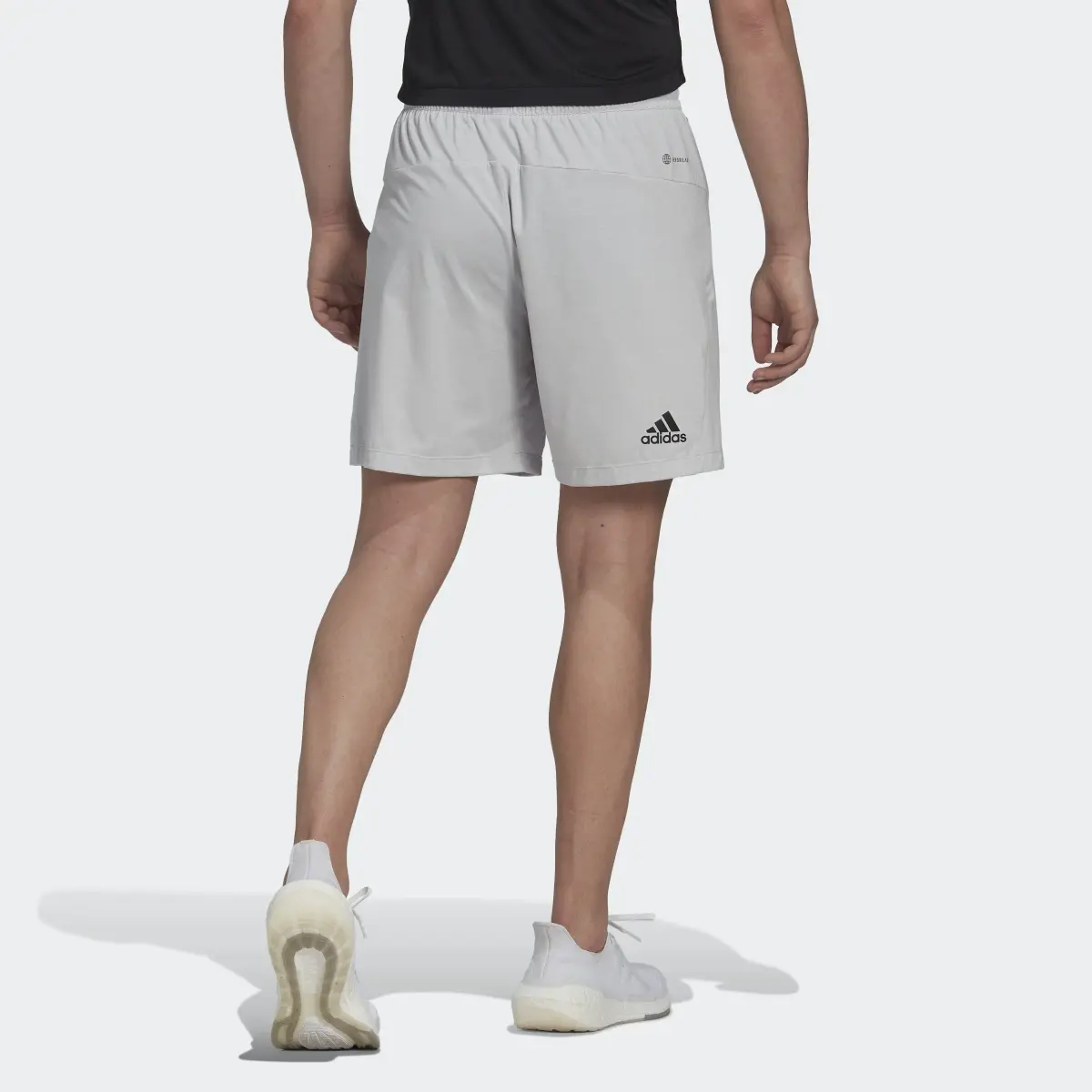 Adidas Train Icons 3-Bar Training Shorts. 2