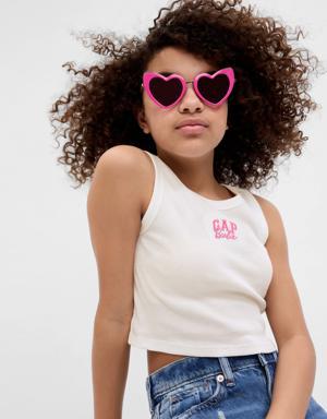 &#215 Barbie&#153 Kids Arch Logo Tank Top white