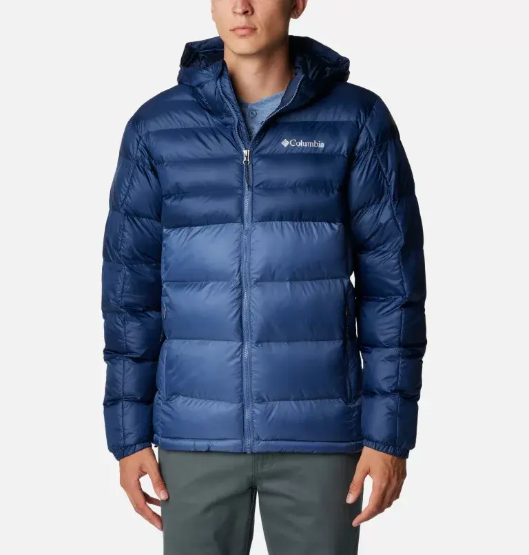 Columbia Men's Buck Butte™ Hooded Synthetic Down Jacket. 2