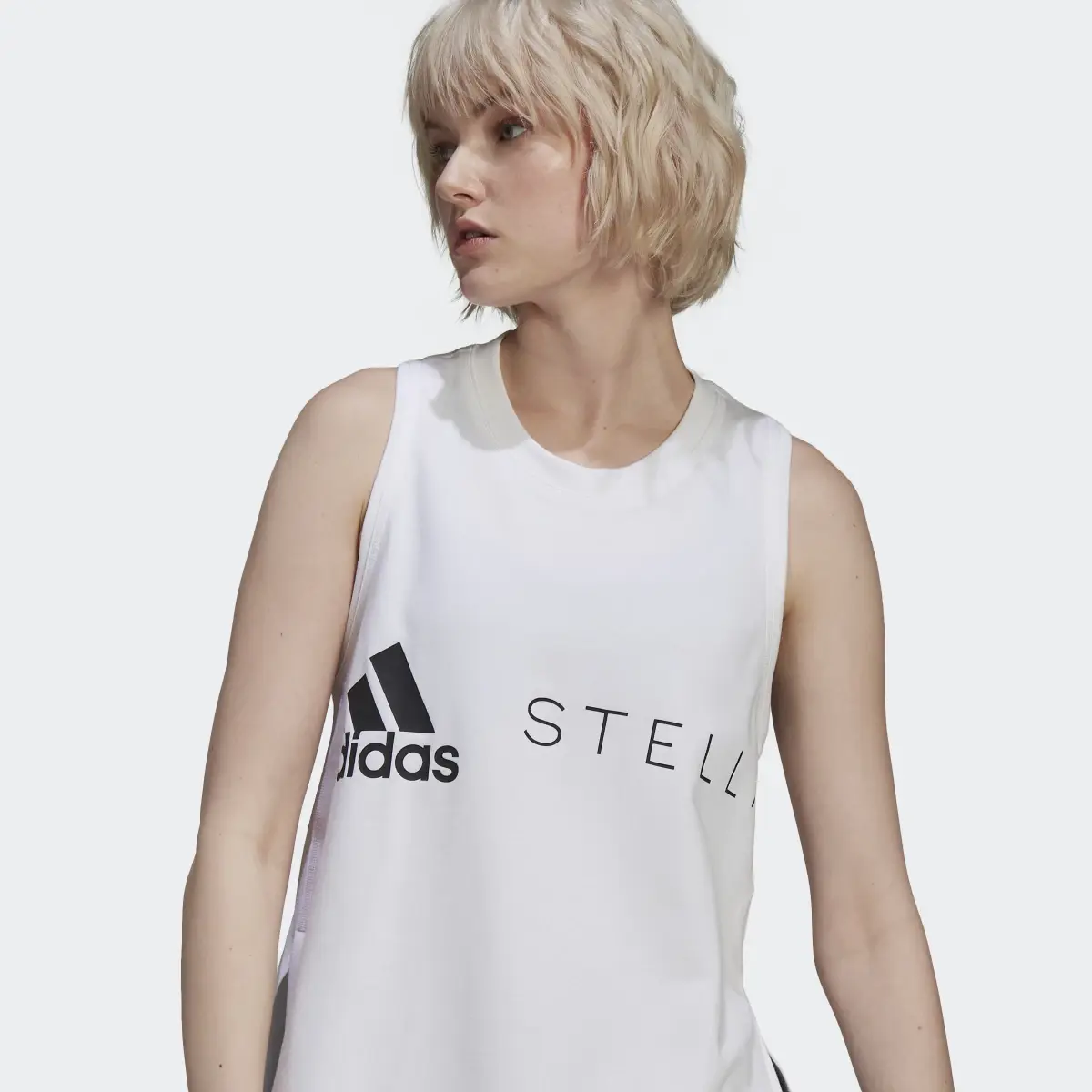 Adidas by Stella McCartney Sportswear Logo Tank Top. 1