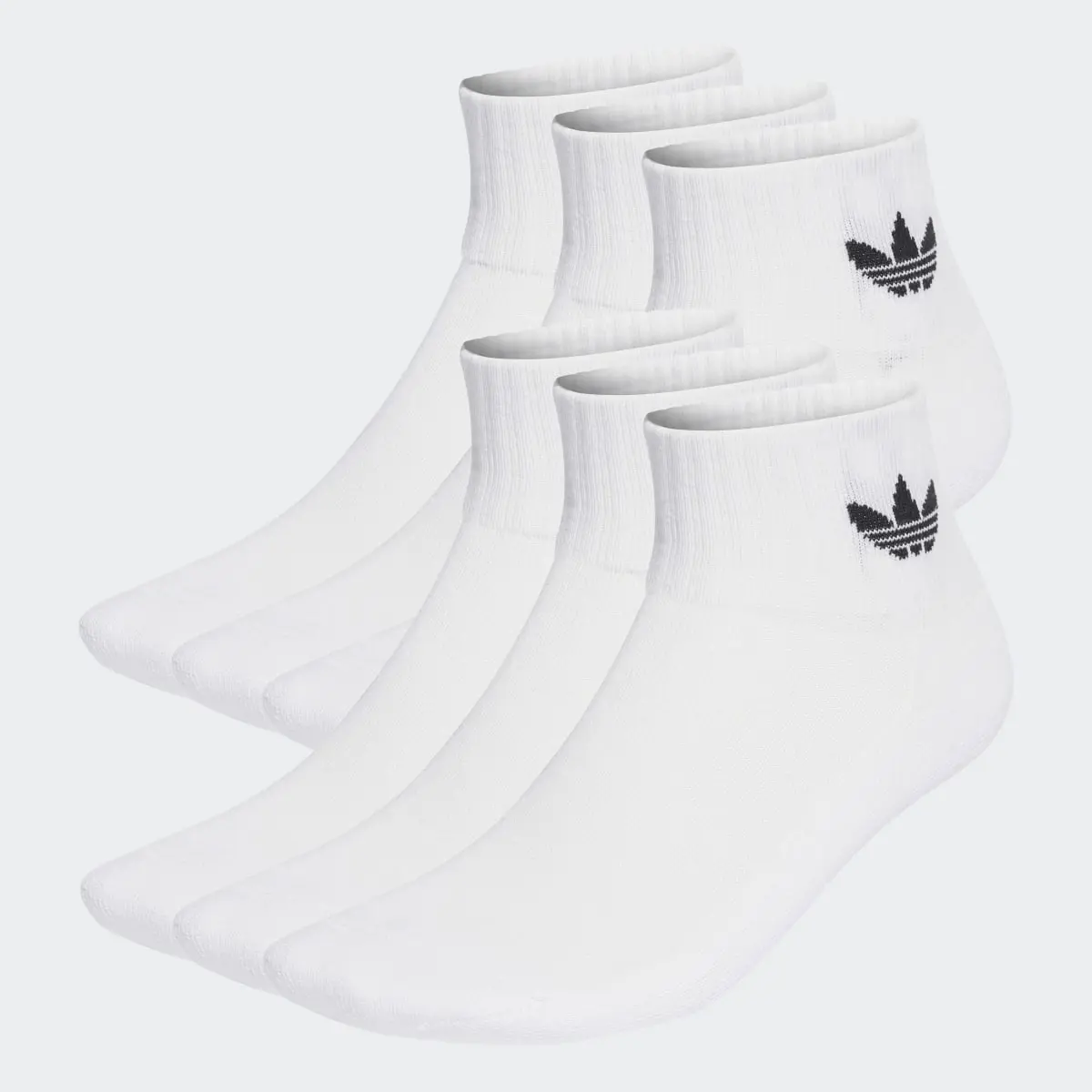 Adidas Mid Ankle Socken, 6 Paar. 1