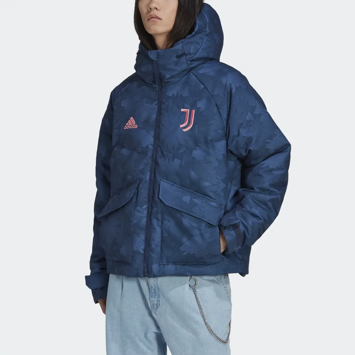 Adidas Juventus Lifestyler Down Jacket. 1