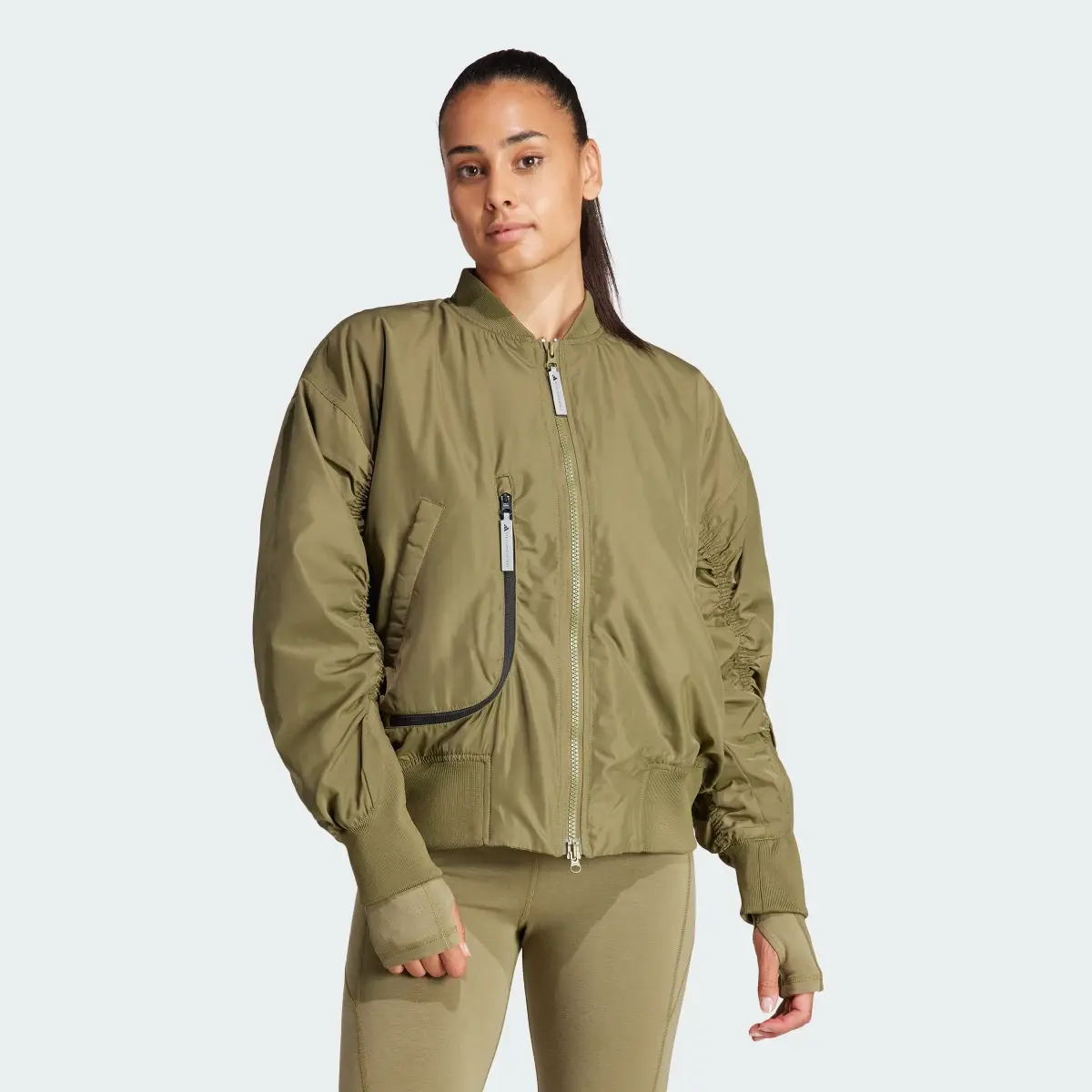 Adidas by Stella McCartney Sportswear Woven Bomber Jacket. 2