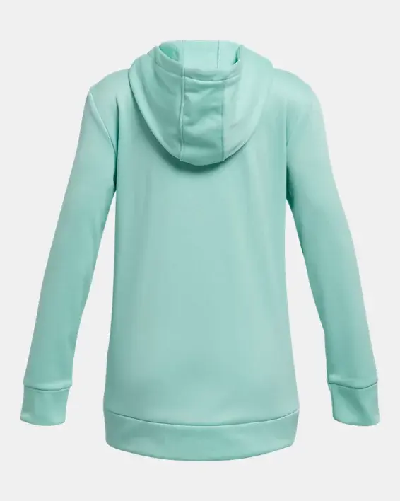 Under Armour Girls' Armour Fleece® Full-Zip Hoodie. 2