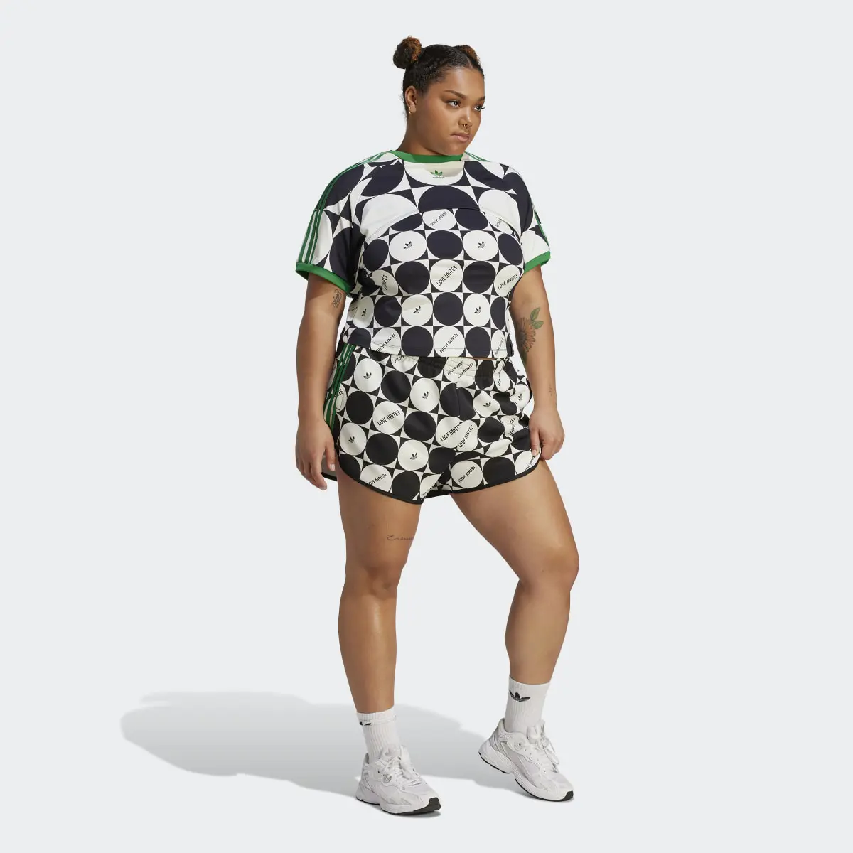 Adidas Pride Shorts (Plus Size). 3