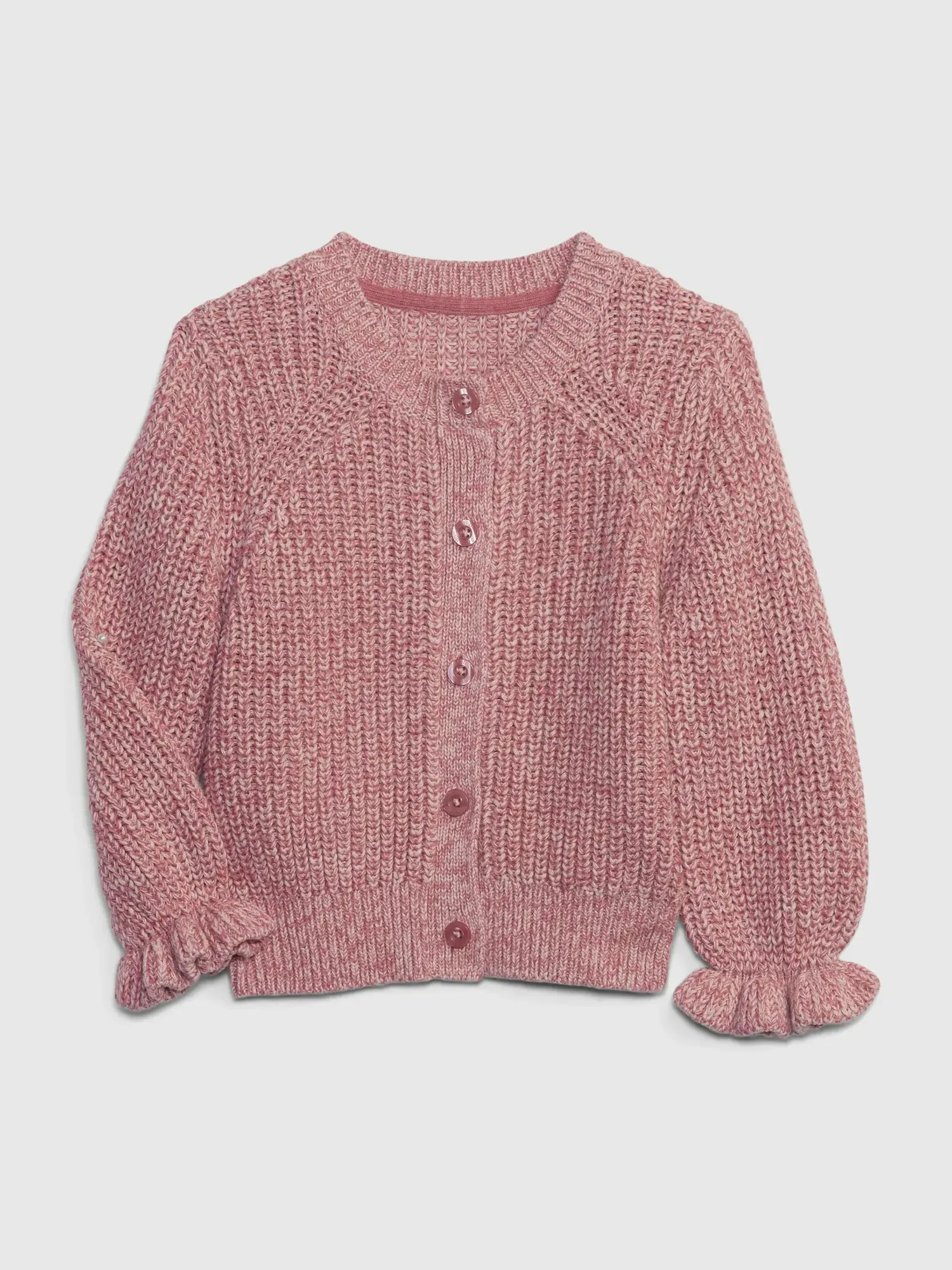 Gap Toddler Shaker-Stitch Cardigan pink. 1