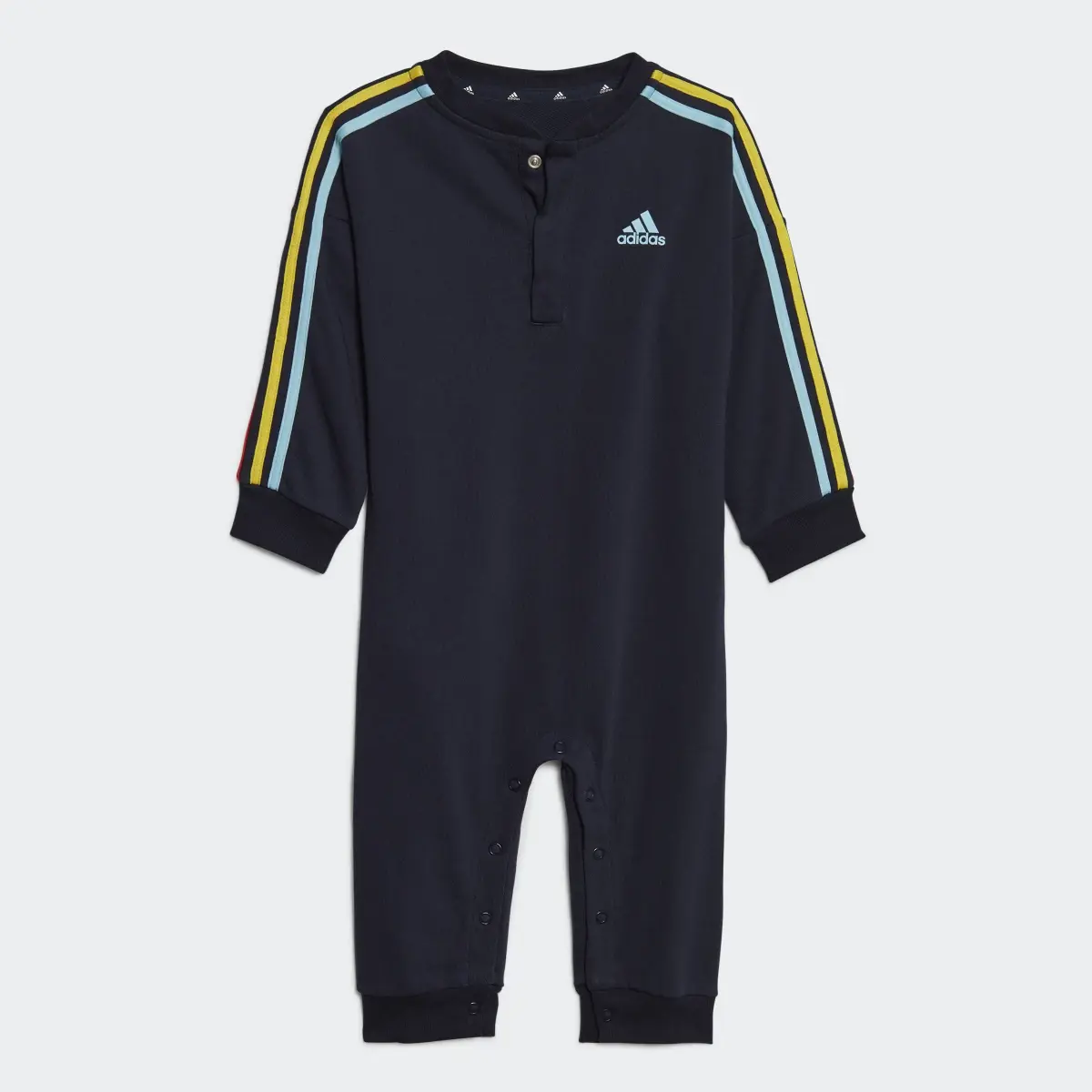 Adidas Macacão em Moletão 3-Stripes Essentials (Unissexo). 2