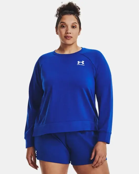 Under Armour Women's UA Rival Terry Crew. 1