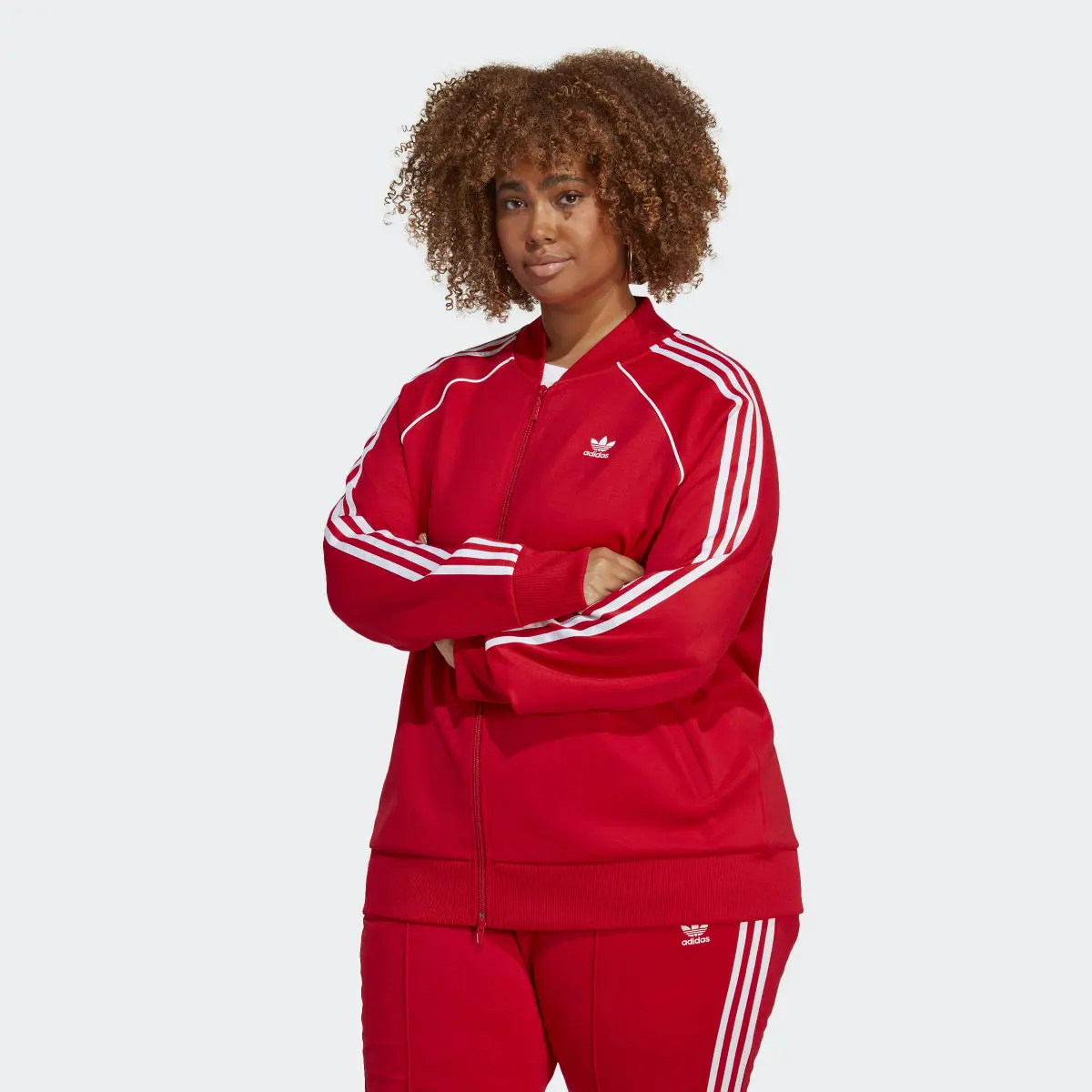 Adidas Adicolor Classics SST Track Top (Plus Size). 2