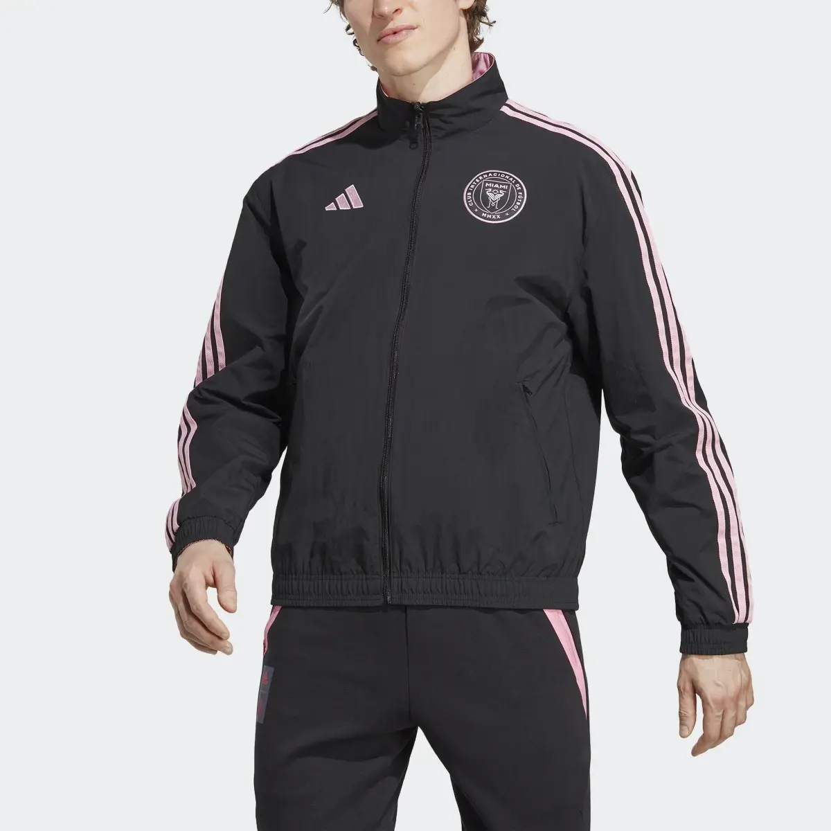 Adidas Inter Miami CF Anthem Jacket. 1