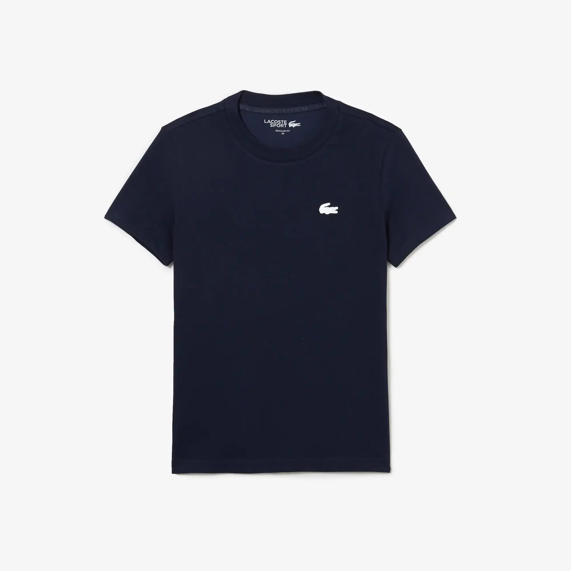 Lacoste Women's SPORT Organic Cotton Jersey T-Shirt. 2
