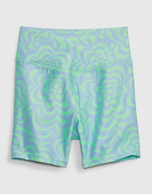 Fit Kids Crossover Bike Shorts green