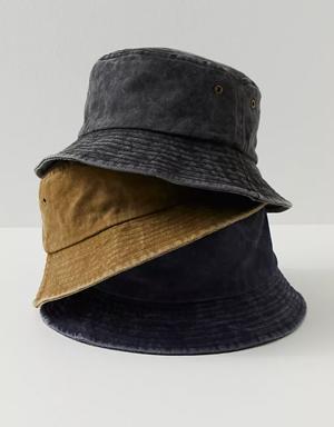 Laney Washed Bucket Hat