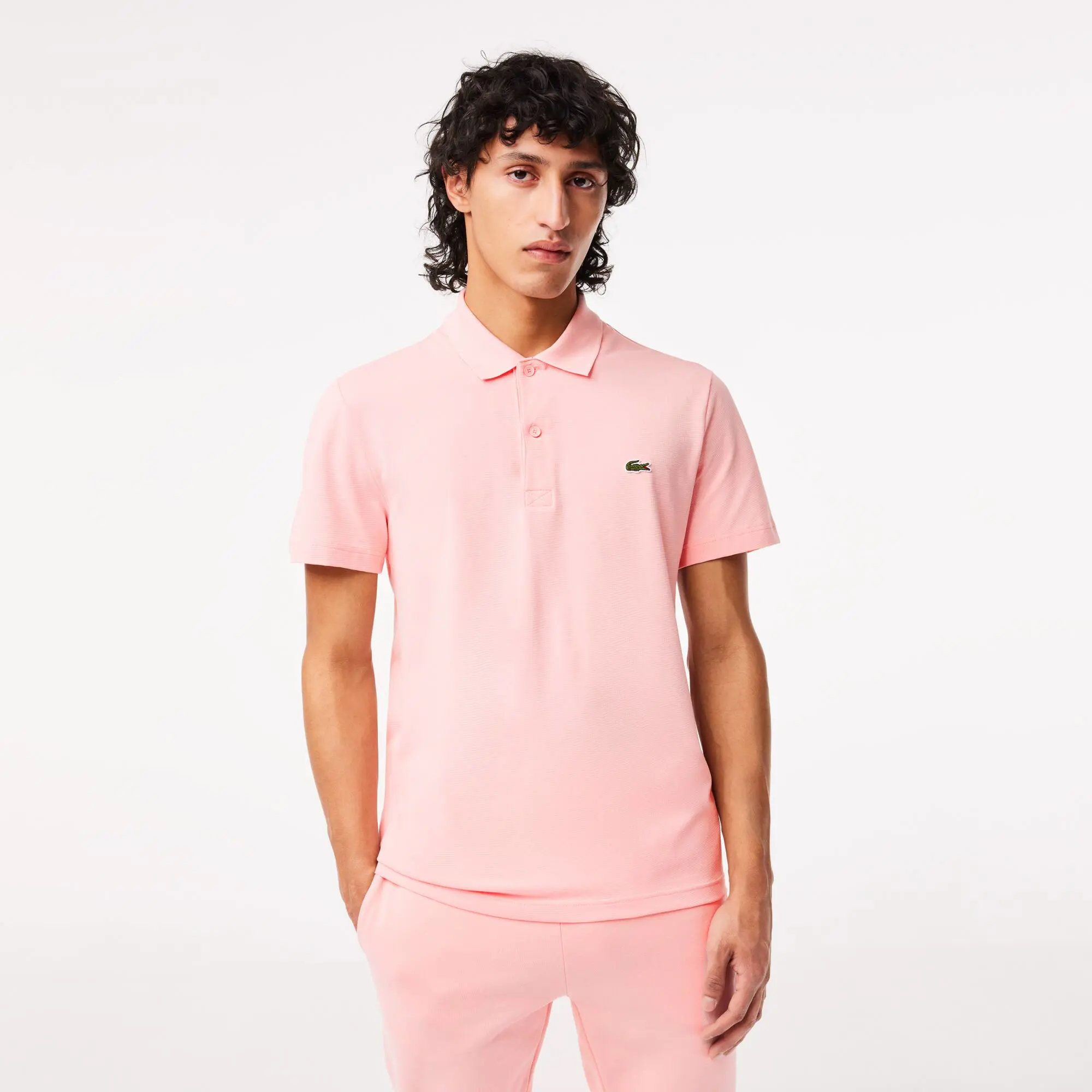 Lacoste Regular Fit Polyester Cotton Polo Shirt. 1