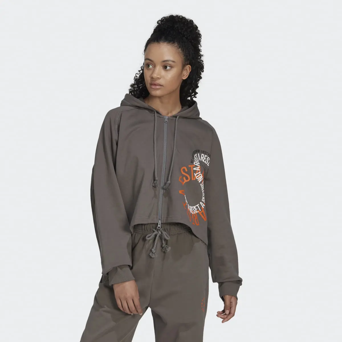 Adidas by Stella McCartney Cropped Hoodie. 2