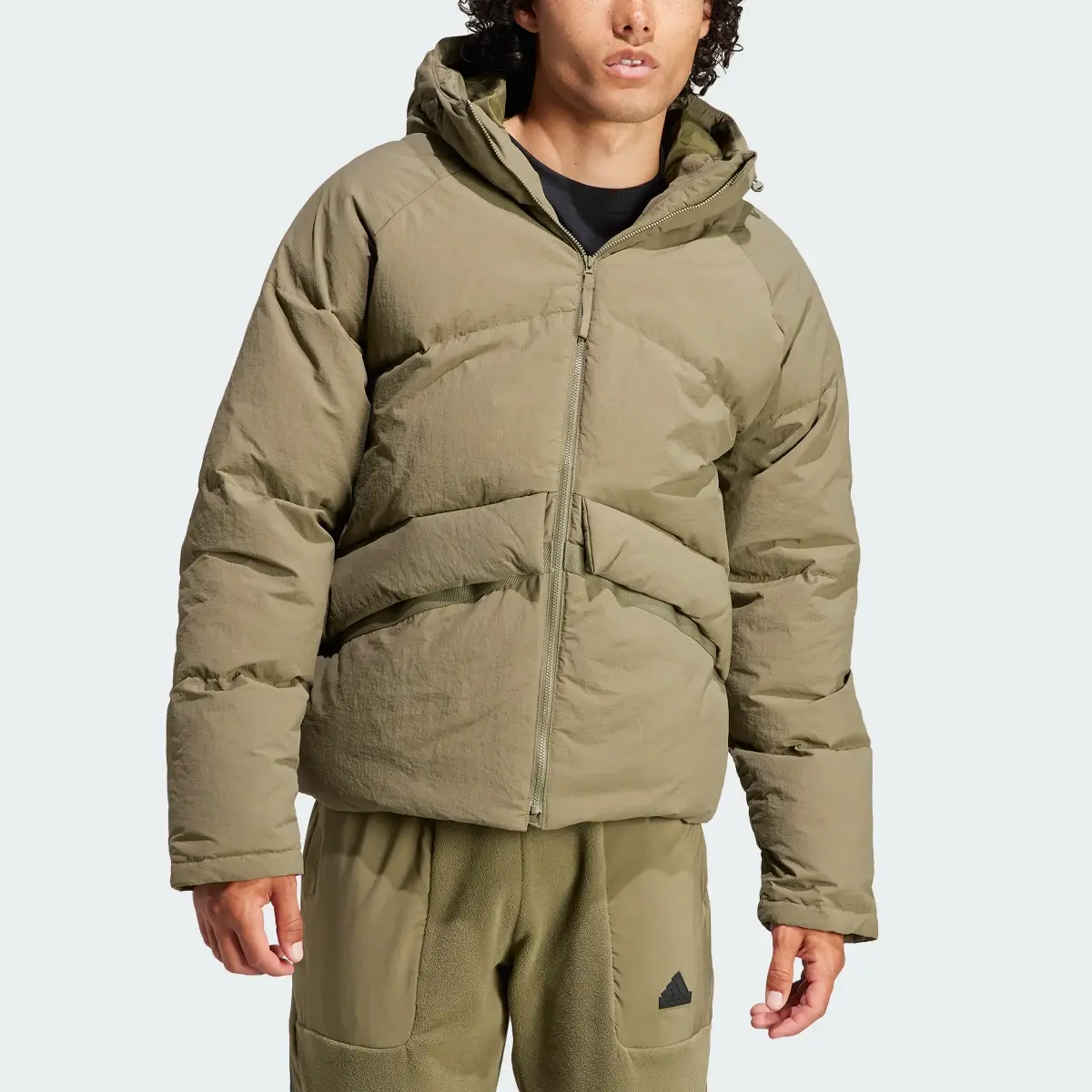 Adidas Big Baffle Jacket. 1