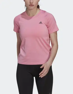 Adidas Run Fast Running T-Shirt Made With Parley Ocean Plastic