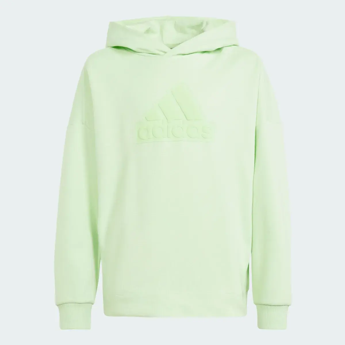 Adidas Future Icons Logo Hooded Sweatshirt. 1