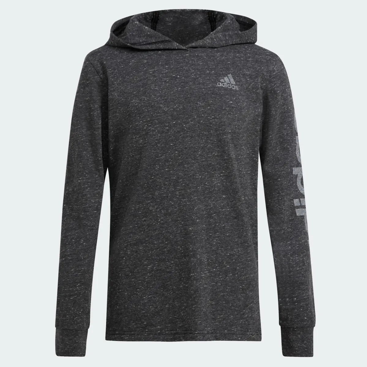 Adidas Snow Hooded Long Sleeve Tee. 3