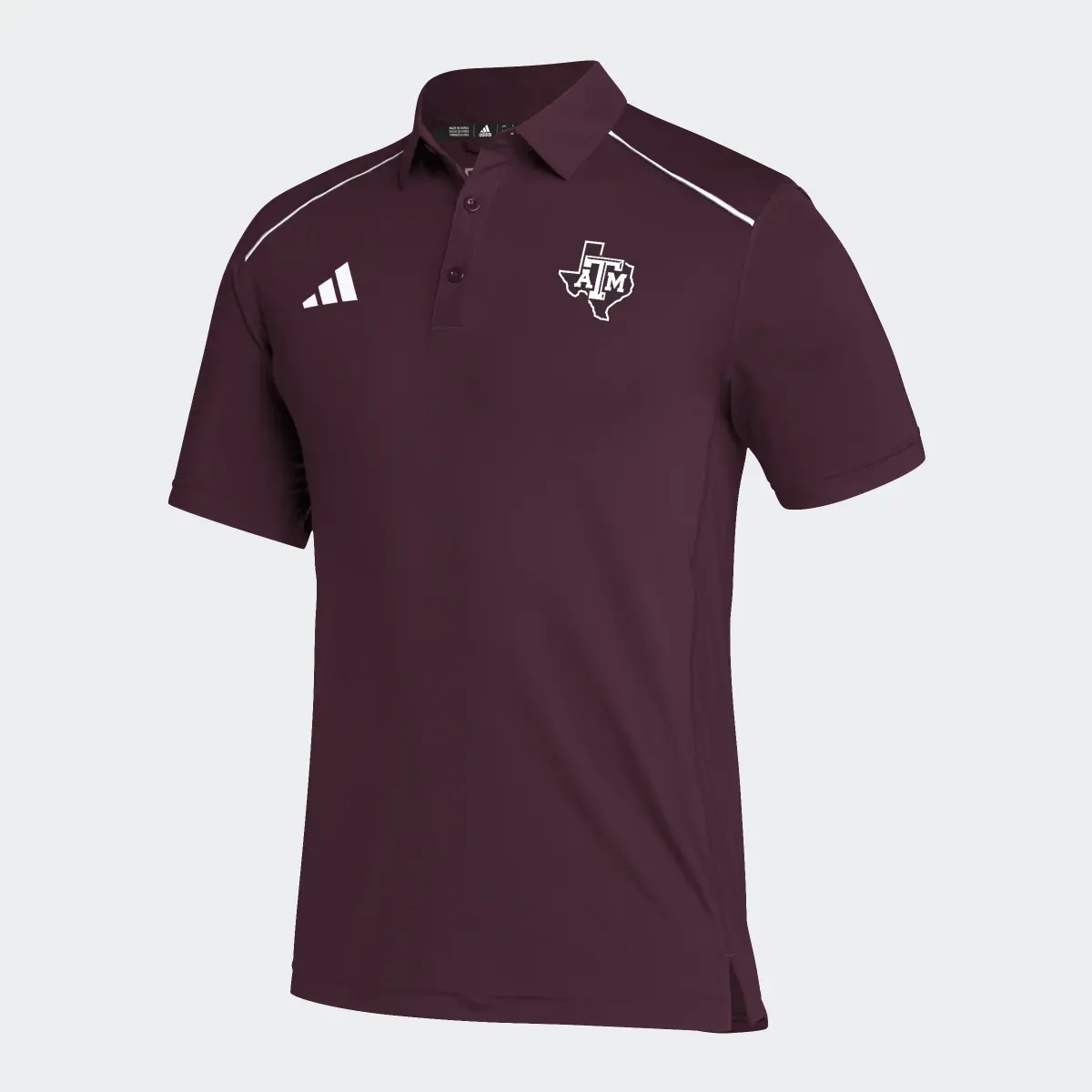 Adidas Texas A&M Classic Polo Shirt. 1