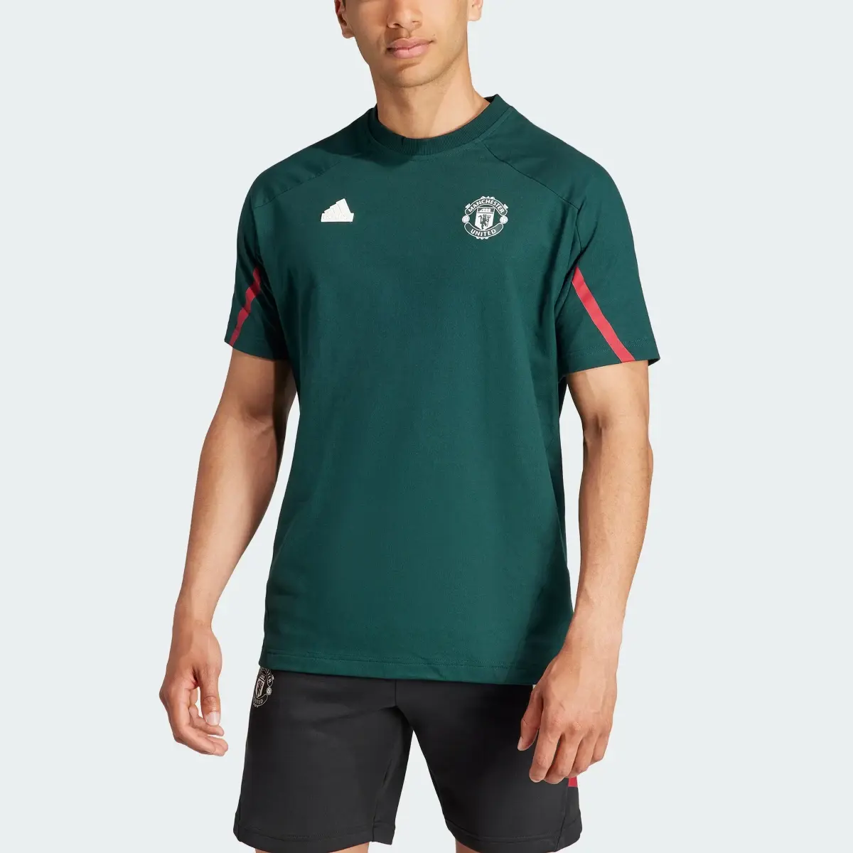 Adidas Manchester United Designed for Gameday T-Shirt. 1