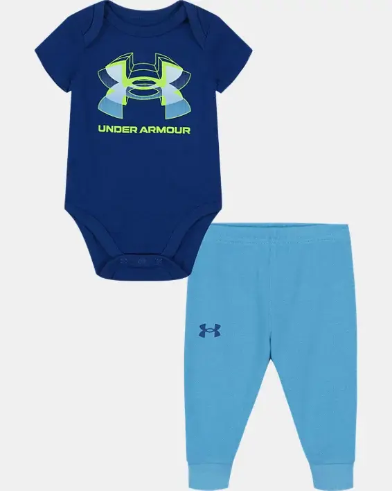 Under Armour Newborn Boys' UA Bodysuit Set. 1