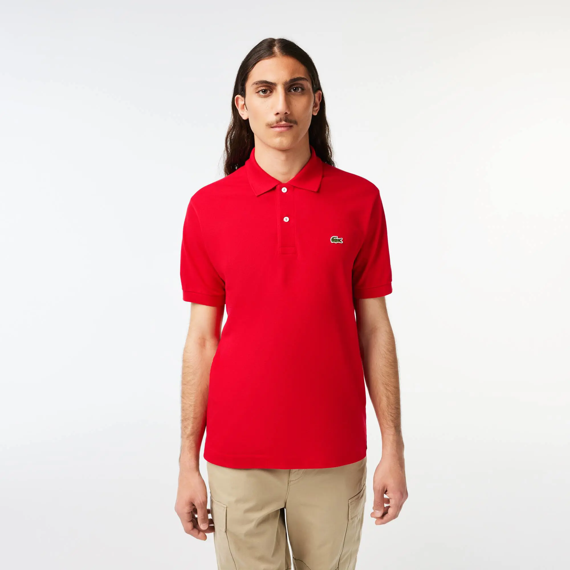 Lacoste Men's Original L.12.12 Petit Piqué Cotton Polo. 1 Lacoste Men's Original L.12.12 Petit Piqué Cotton Polo. 1