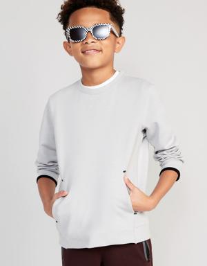 Old Navy Dynamic Fleece Hidden-Pocket Sweatshirt for Boys gray