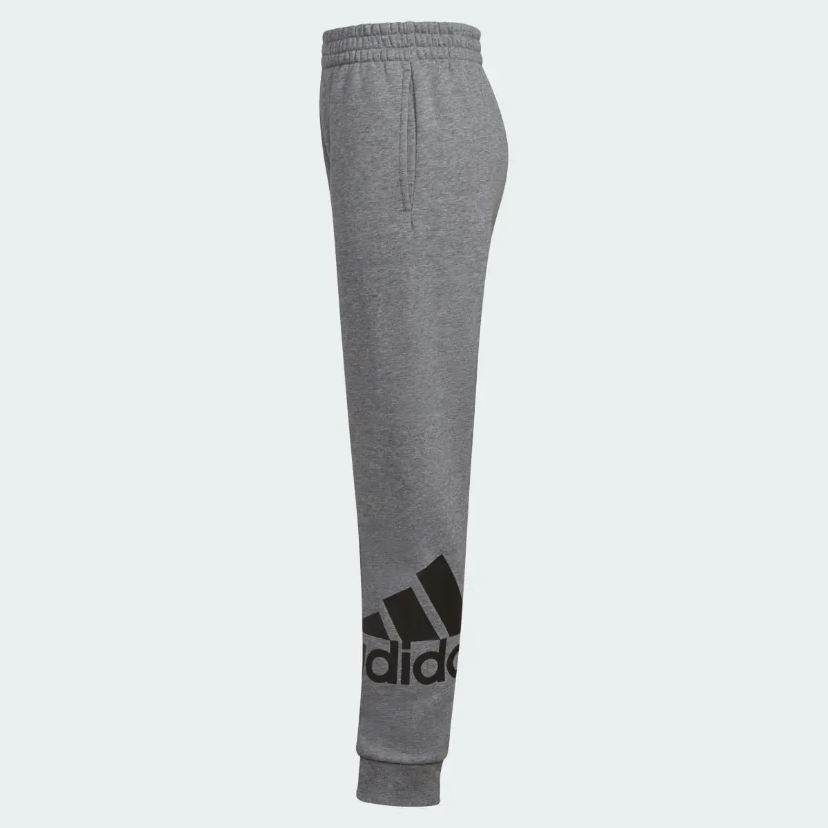 Adidas Elastic Waistband Essential 3-Stripe Fleece Jogger. 2