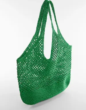 Natural fibre sack bag