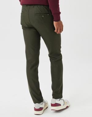 Lacoste Erkek Slim Fit Koyu Yeşil Pantolon. 3 Lacoste Erkek Slim Fit Koyu Yeşil Pantolon. 3
