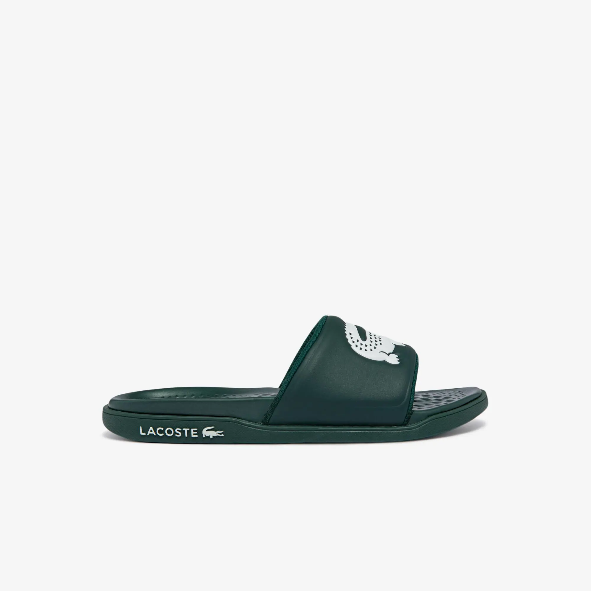 Lacoste Sandalias para hombre Croco con tira sintética y logo. 1